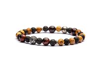 Pulsera Antracite Classic in Piedras semipreciosas C16 DON CHISCHIOTTE - C16 DON CHISCHIOTTE